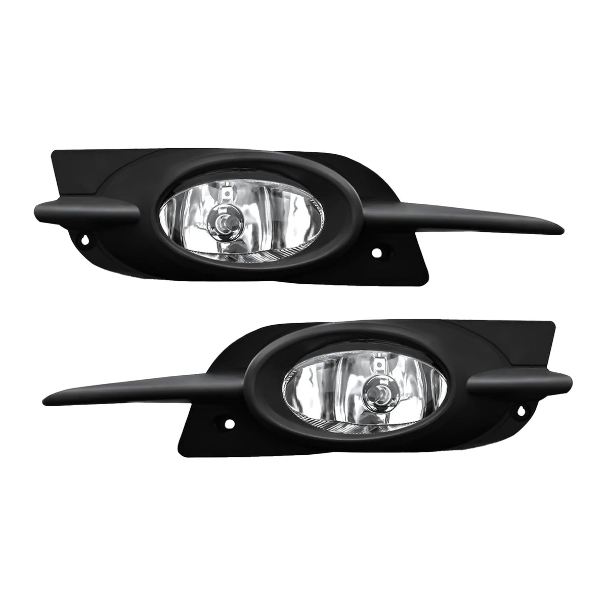 2009–2011 Honda Civic Coupe Halogen Fog Lights Replacement | Plug & Play | With Switch & Wiring Harness | 1 Pair